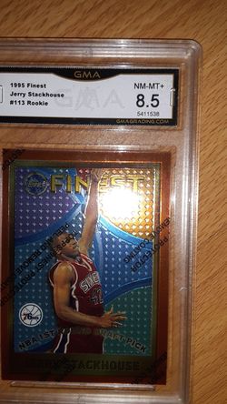 1995 Finest Jerry Stackhouse RC