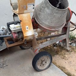 Cement Mixer. 