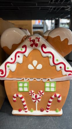 Disney Christmas cookie jar