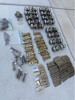 Door knobs / door hinges / door latches / plates