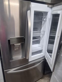 LG Instaview French door full size 36”w