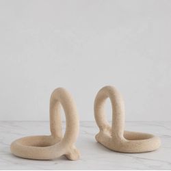 Sin Ceramics Bacchus Bookends (Set of 2)