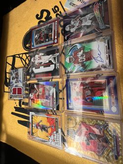 Arizona Cardinals Lot Marvin Harrison JR Auto Patches 