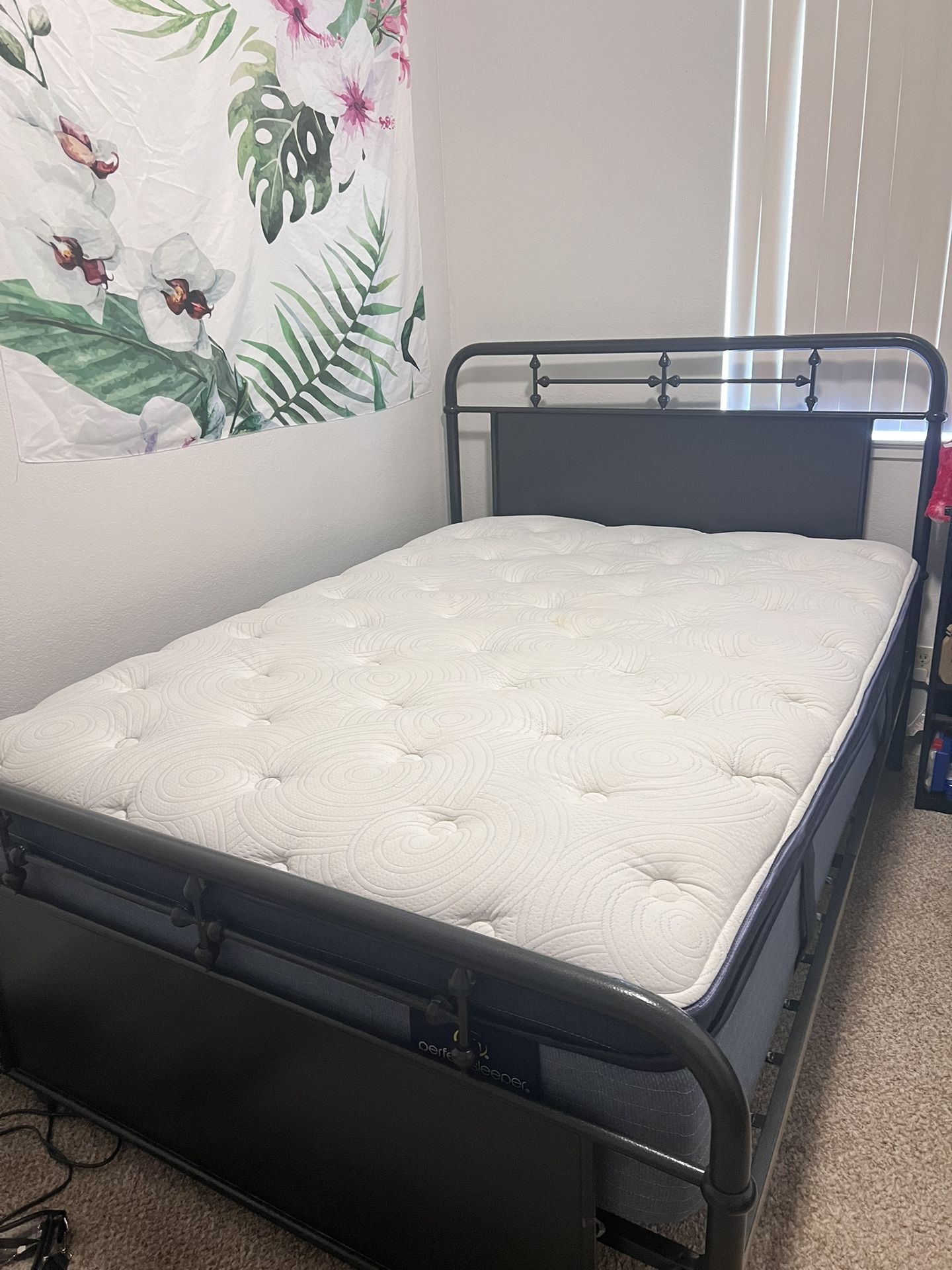 Full-Size Metal Bed Frame