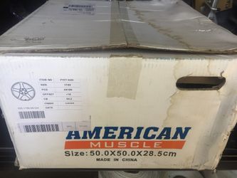 American Racing 4-17x9 cobra rims.