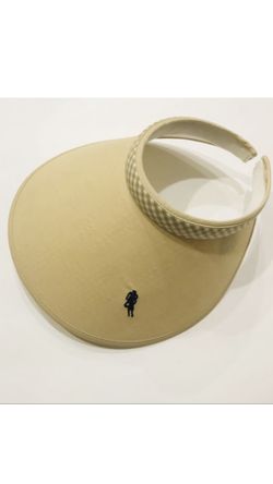 New tan women visors/hats