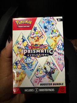 Pokémon Scarlet & Violet Prismatic Evolutions Booster Bundle