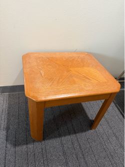 Wood table