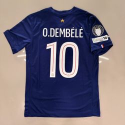 Dembele soccer jersey fan version