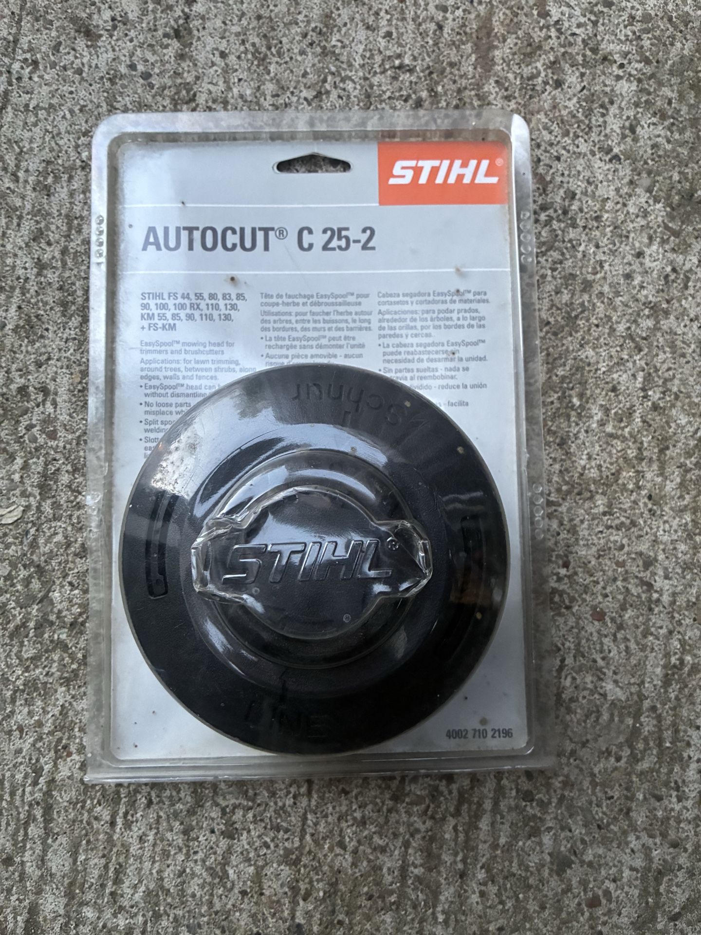 Stihl head line