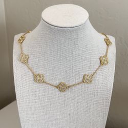 Gold Choker Necklace 