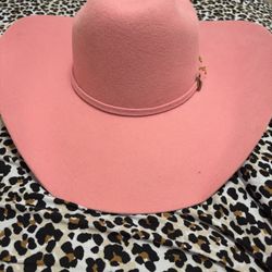Pink Serratelli Cowboy Hat 7 1/8