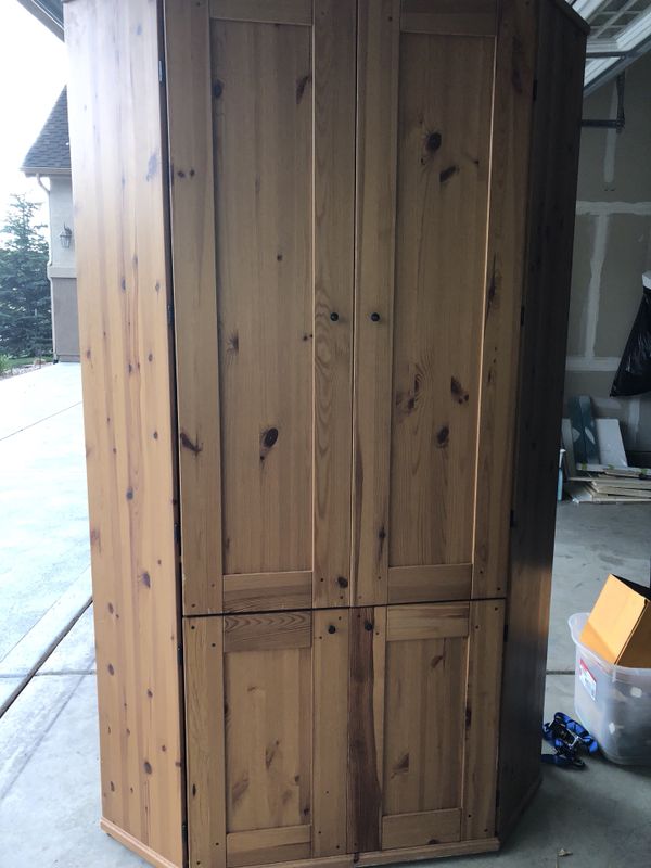 Ikea Hemnes Corner Desk Unit And Bench Storage Seat For Sale In