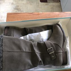 Grey Boots (brand New)