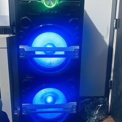 Super Heavy Bass Powerful Giant Speaker With 2 Heavy Subwoofer 