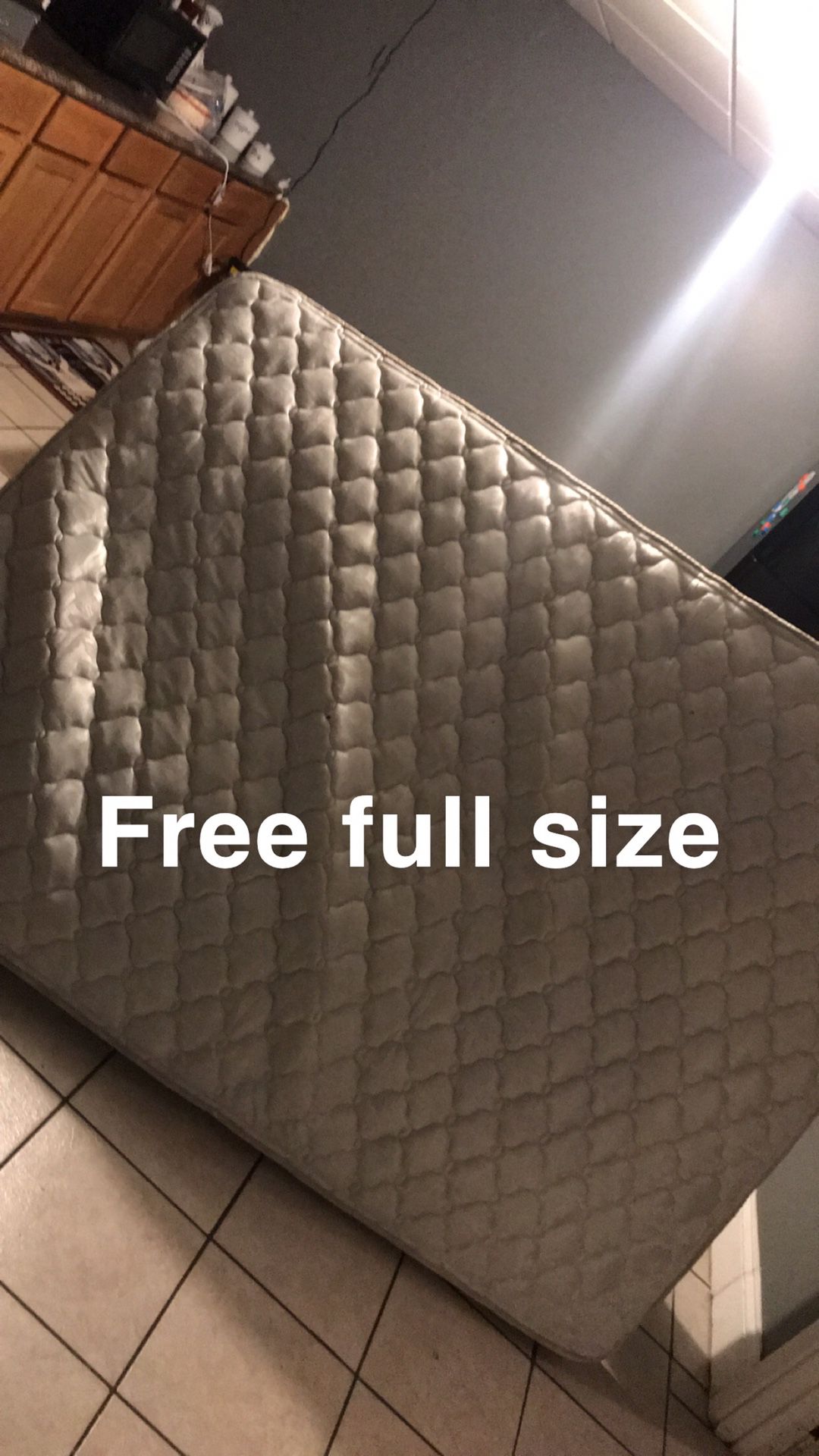 Free full size matress