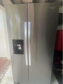 Whirlpool 36 inch fridge