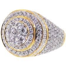 14 K  Solid Gold 2ct Diamond Ring