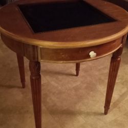 Bombay Chess Table W/ Chess Set If Intrst