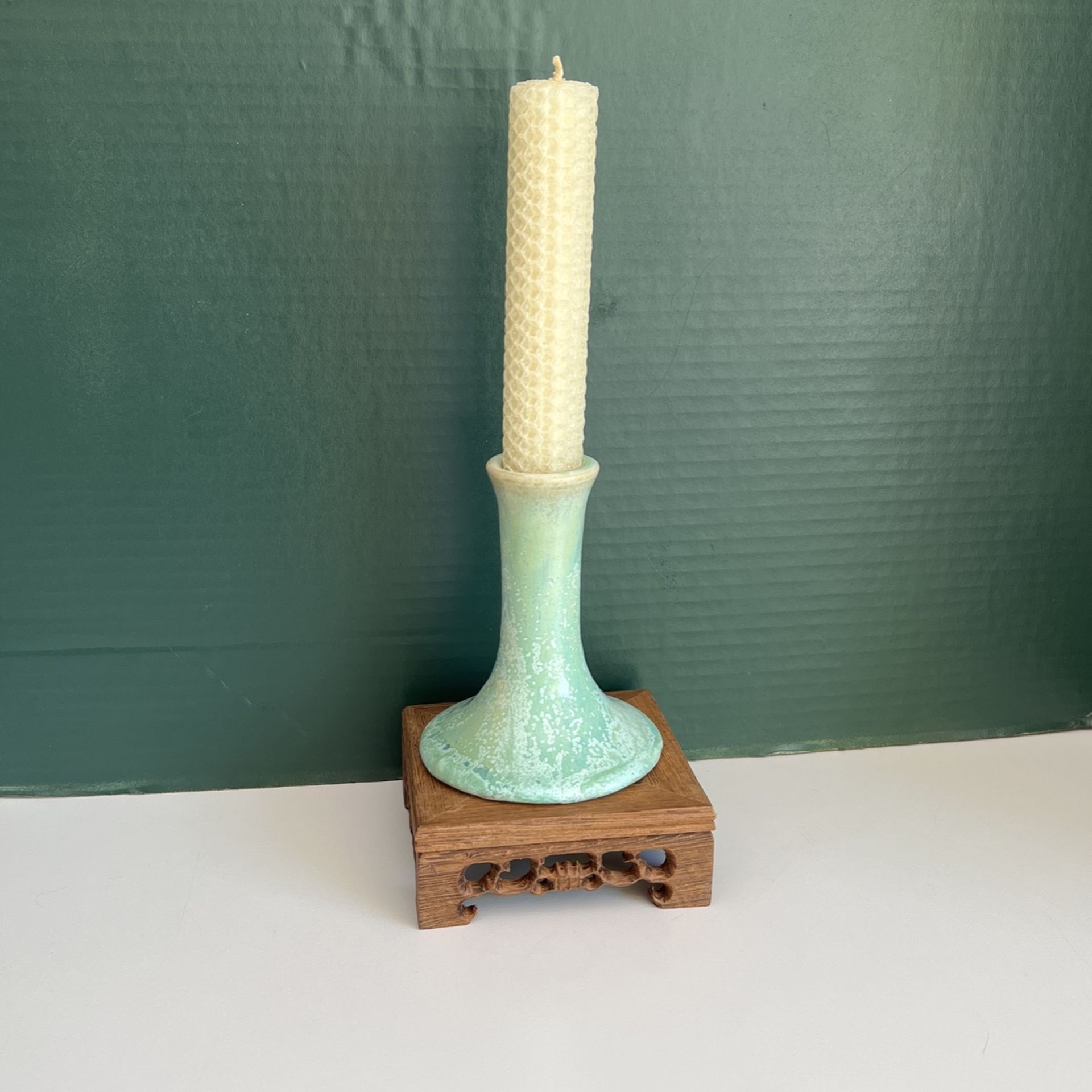 Pottery Candle Holder