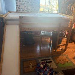 Kids Bed With Slide OBO