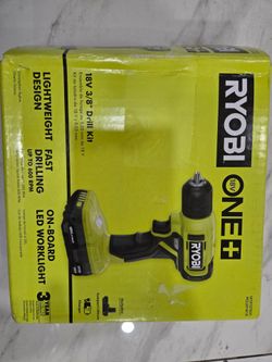 RYOBI ONE+ 18V Cordless 3/8 in. Drill/Driver Kit with Charger