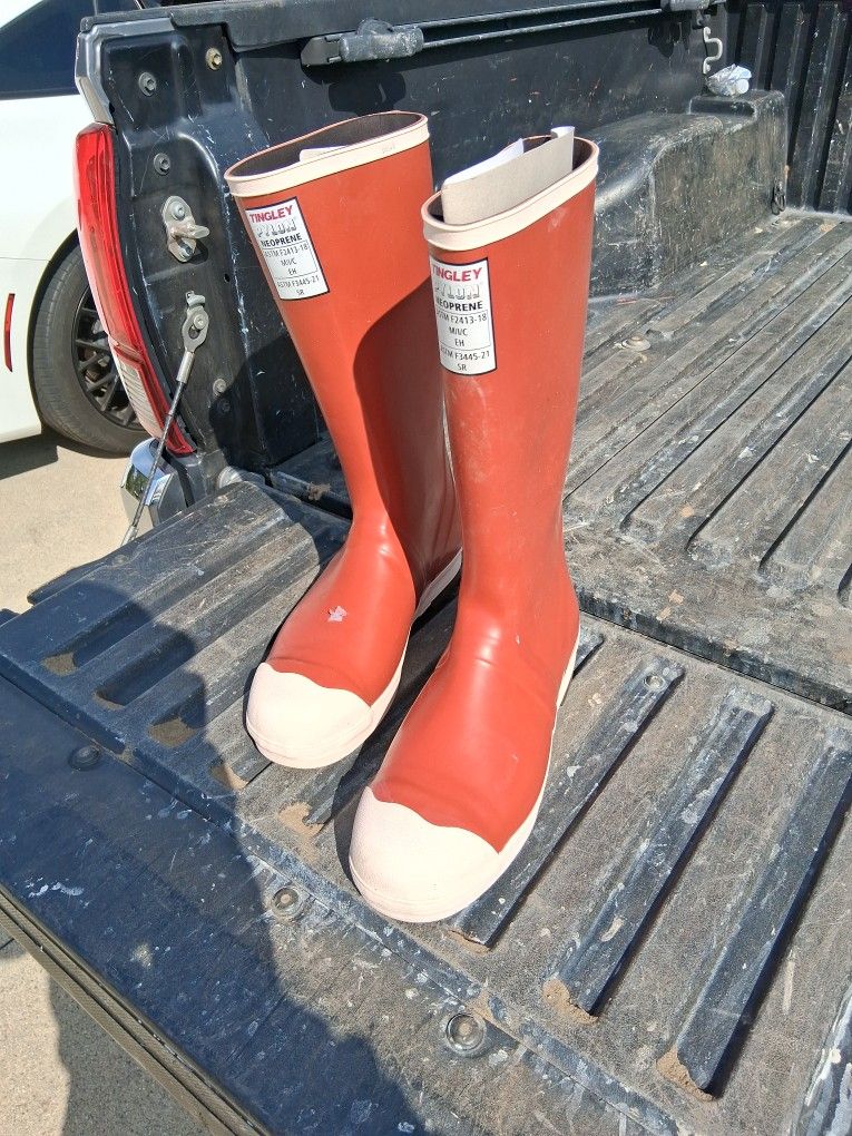 Tingley Concrete Boots Pylon Neoprene 16" Size 11 New