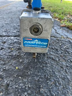 Cool  .vacuum pump  6cfm work great
