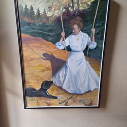 Original Piece From Local Artist M. Beals 1994