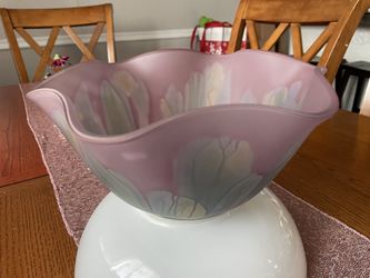 Rueven Vintage Handpainted Original Vase