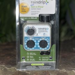 Raindrip R675CT Analog 3-Dial Water Timer