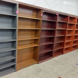 BOOKSHELVES AVAILABLE FOR SALE!!!!...7ftx3ft...EACH 
