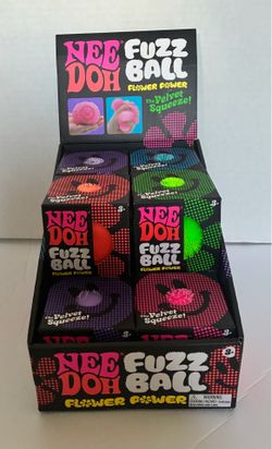 Needoh fuzz balls(flower Power)