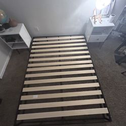 Queen Size Bed Frame - $25