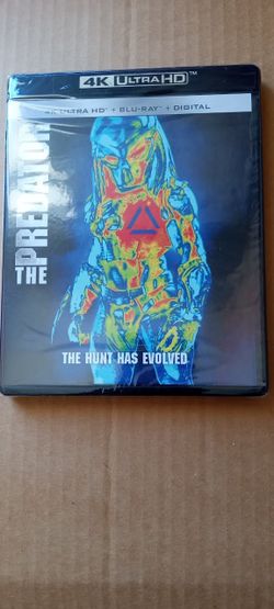 4k blu ray the predator bluray brand new 