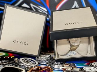Gucci G-Timeless Watch (Model YA1264058) with Original Box