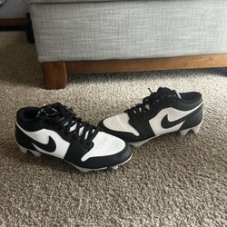 Jordan 1 Low Cleats(Size 10.5)