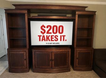 Entertainment center by Ashley