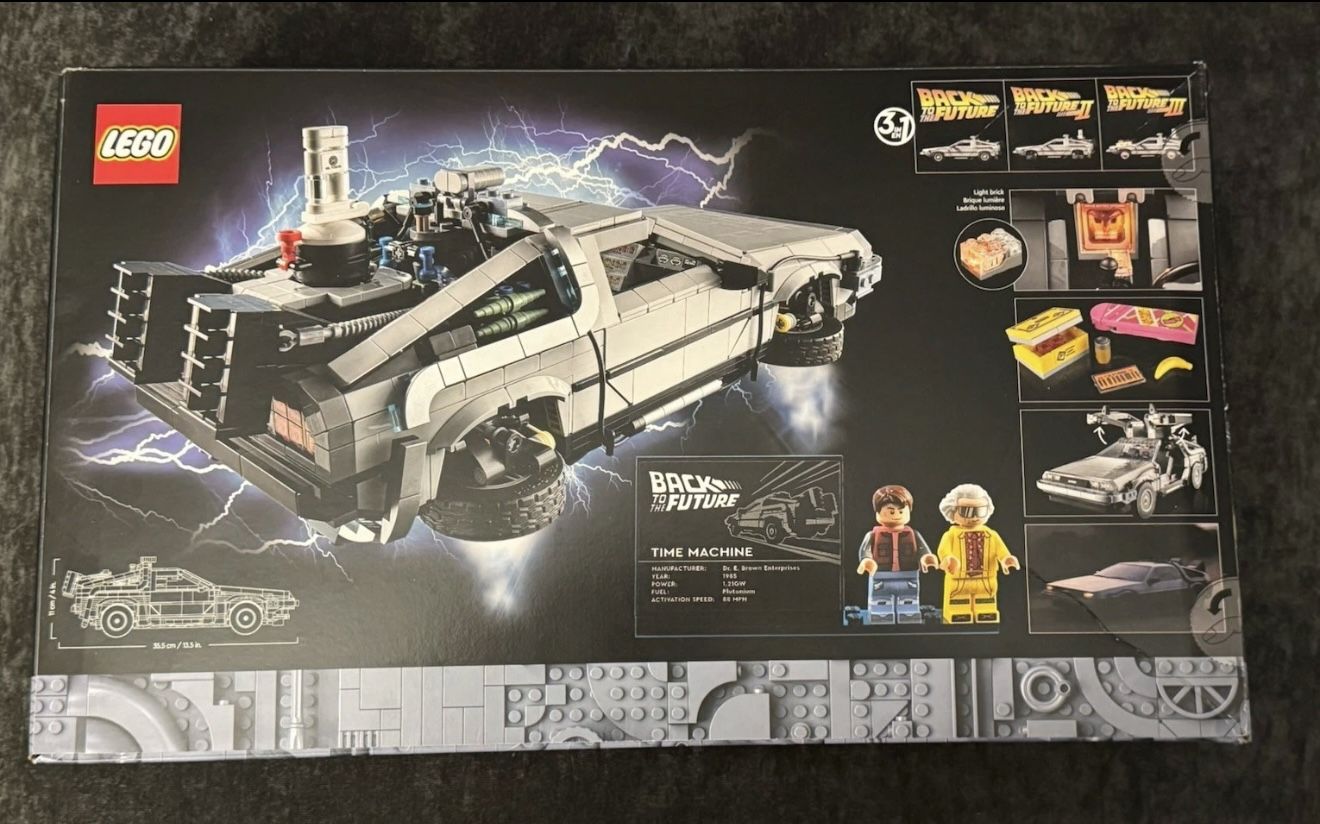 Back to The Future Lego
