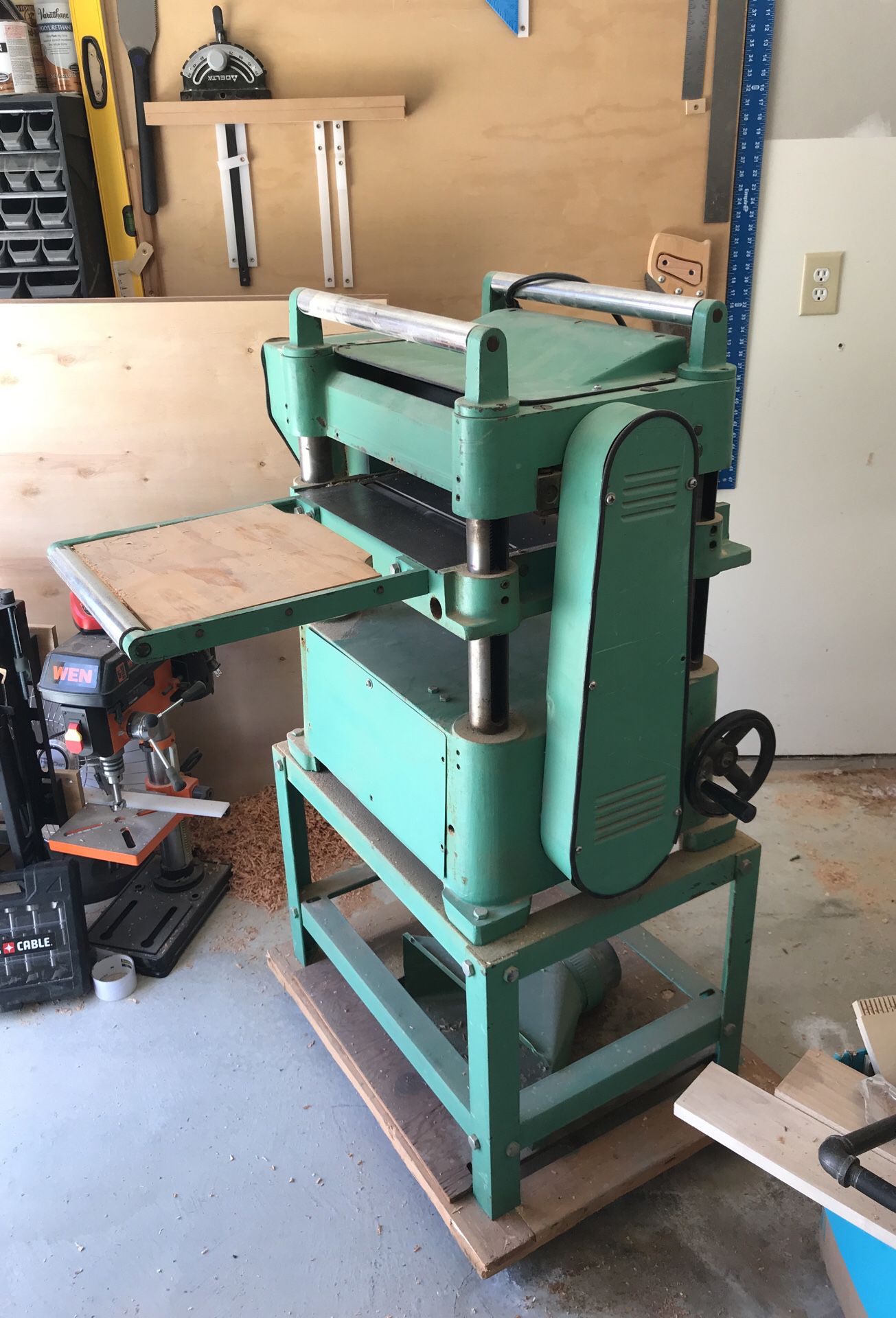 Central machinery planer 16”!