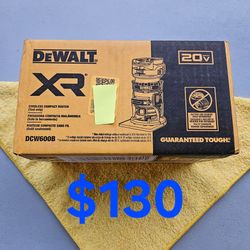$130 Dewalt Compact Router (Tool-Only) 20-Volt