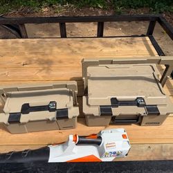 2 DECKED Tool Cases — Weather-Sealed, Stackable 🔒 | Access Trading Co