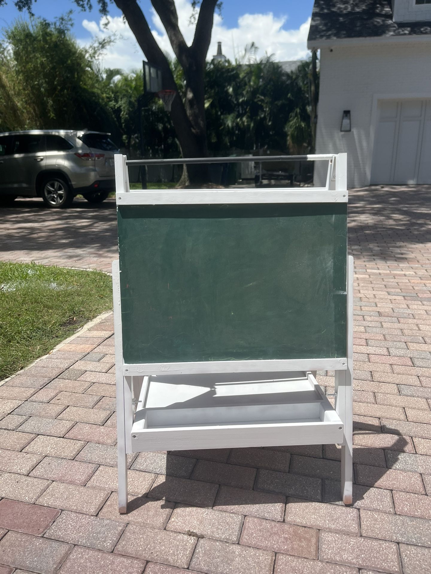 Chalk and White Board