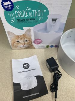 Whisker City Ceramic Cat Fountain for Sale in Oviedo, FL OfferUp - Main Image