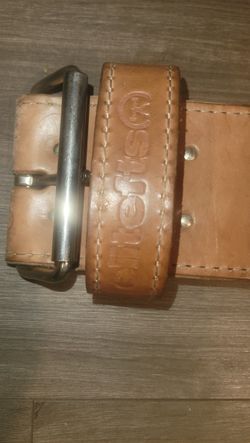 EliteFTS Leather Weightlifting Belt — Medium — Heavy Duty