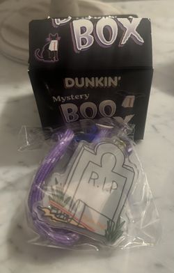 2026 Dunkin Mystery Boo Box Dunkin’ Halloween Keychain