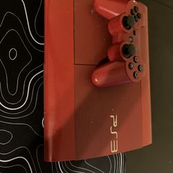 Red Ps3 Limited Edition 