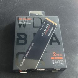 WD black 2tb sn850x nvme