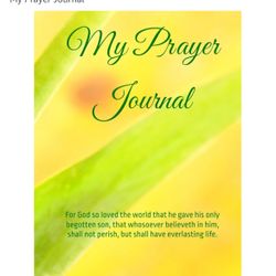 Prayer Journal - Find On Amazon
