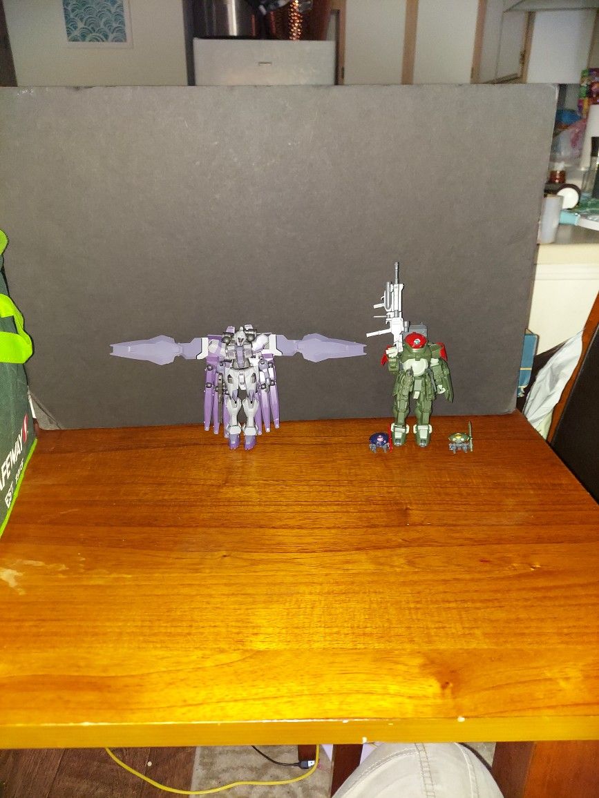 Two Gundam Figures